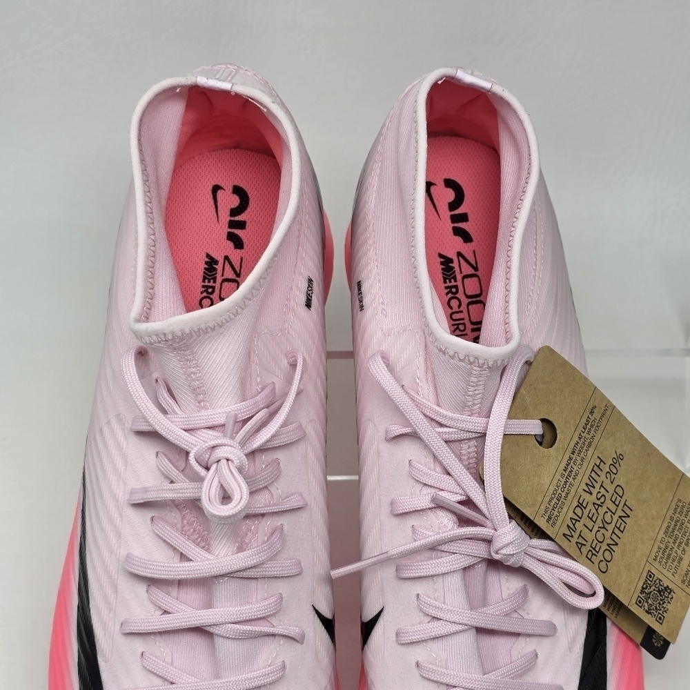 Nike Zoom Superfly 9 IC Indoor Soccer Shoes Pink DJ5627-601 Men's Size 12 New - Picture 10 of 11